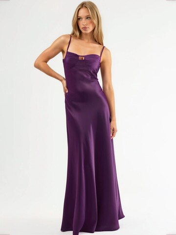 Hiccup Evening Dress in Purple