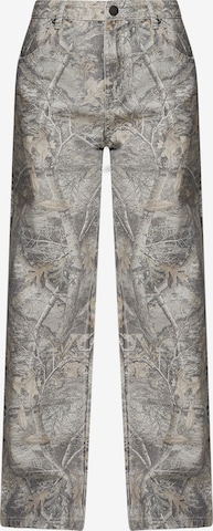 Good For Nothing Wide Leg Jeans in Grau: Vorderseite