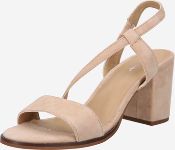 ABOUT YOU Sandalen met riem 'Elanur' in Beige: voorkant