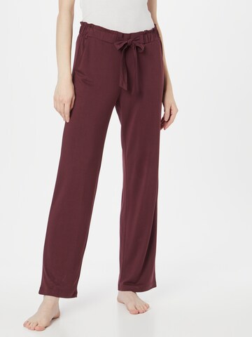 ESPRIT Pyjamahose 'EVERY DAY' in Rot: predná strana