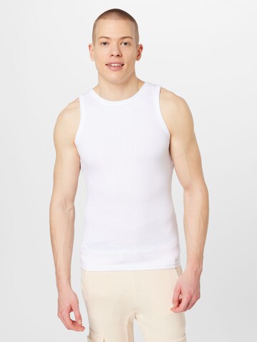 T-Shirt ALPHA INDUSTRIES en blanc : devant