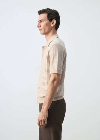 MANGO MAN Regular Fit Hemd 'Hondina' in Beige
