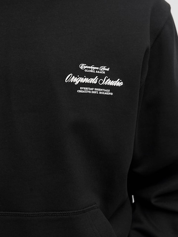 JACK & JONES Mikina 'JORNORREBRO' - Čierna