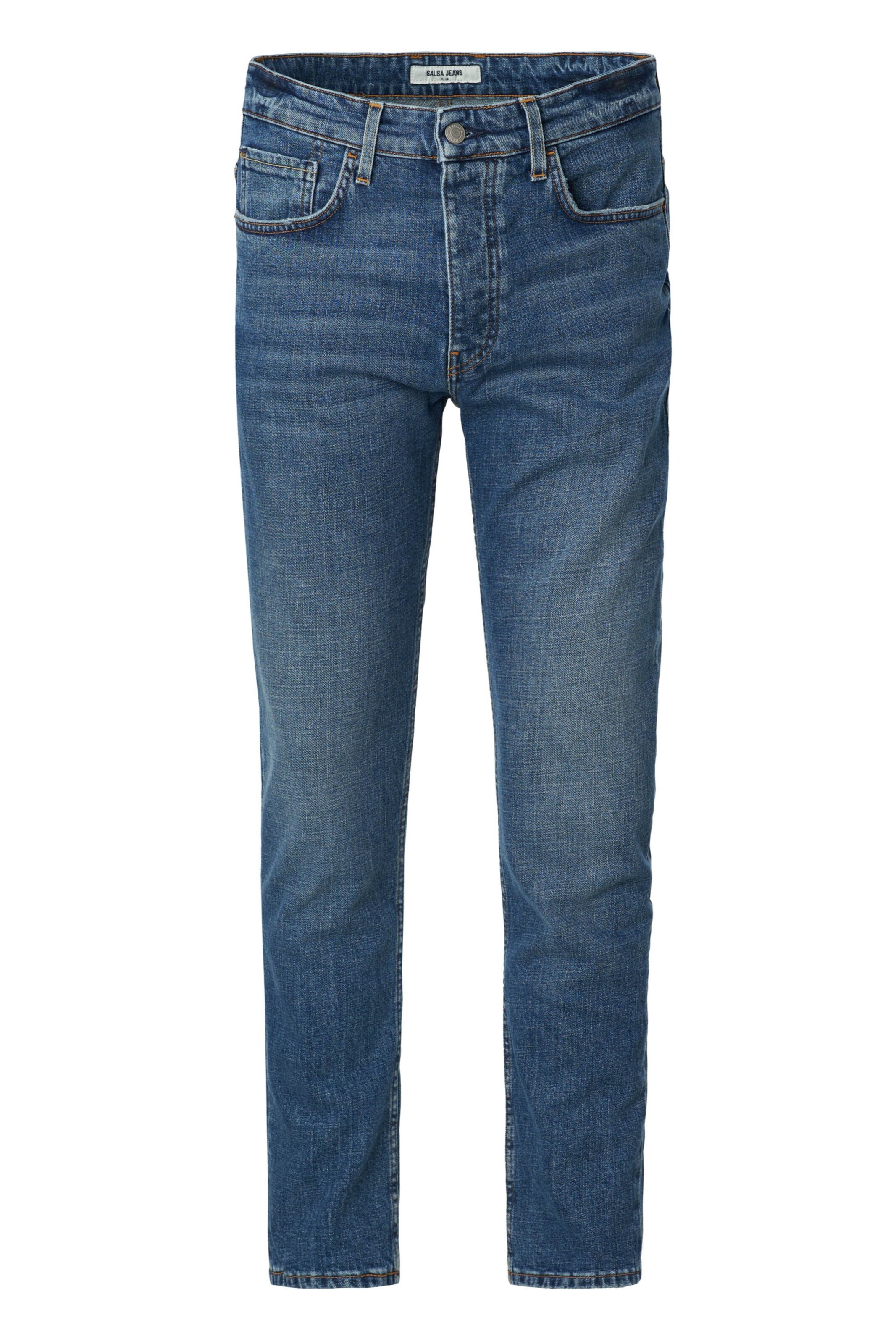 Salsa Jeans Slimfit Jeans in Blau: Vorderseite