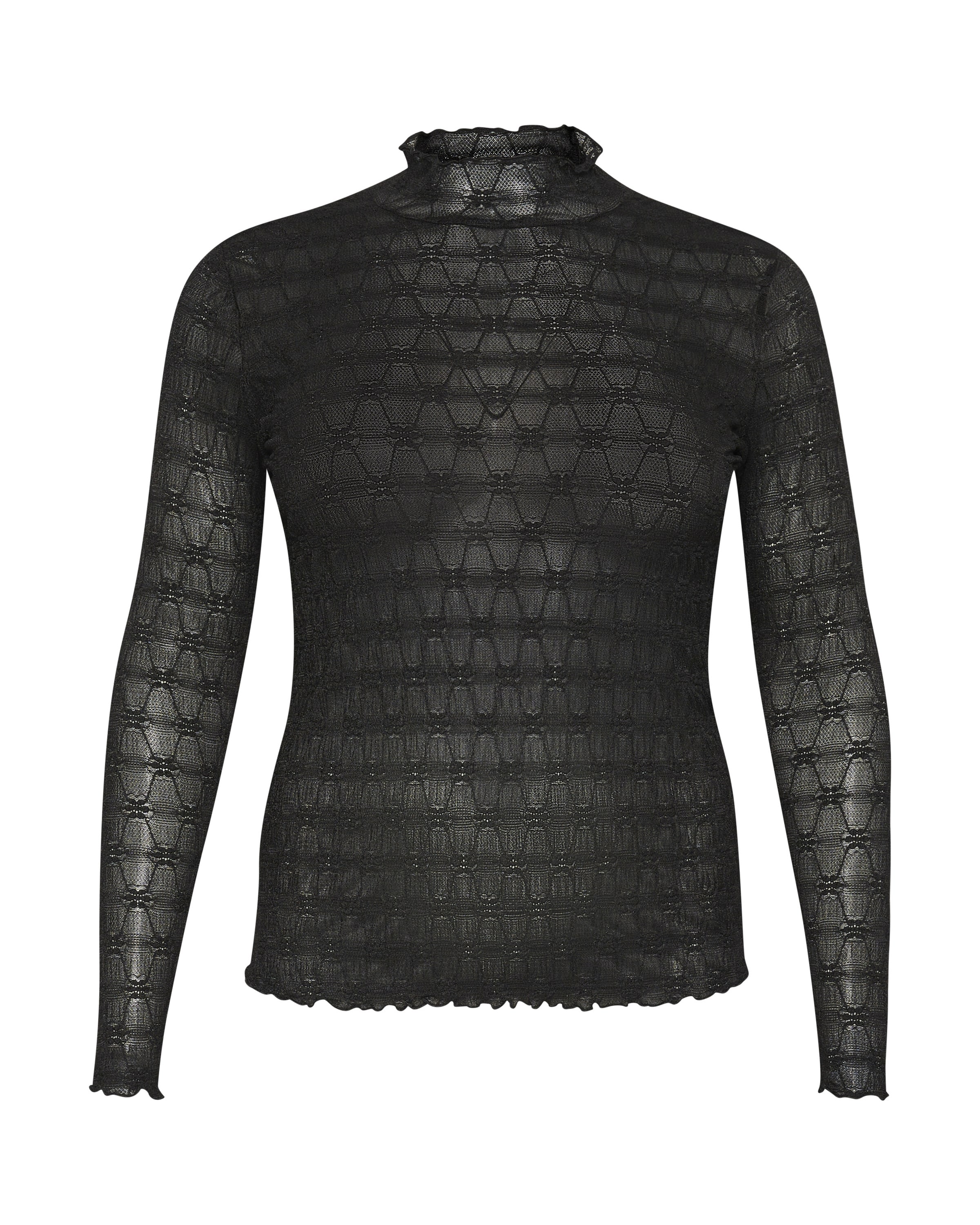 KAFFE CURVE T-shirt 'KC Bella' i svart: framsida