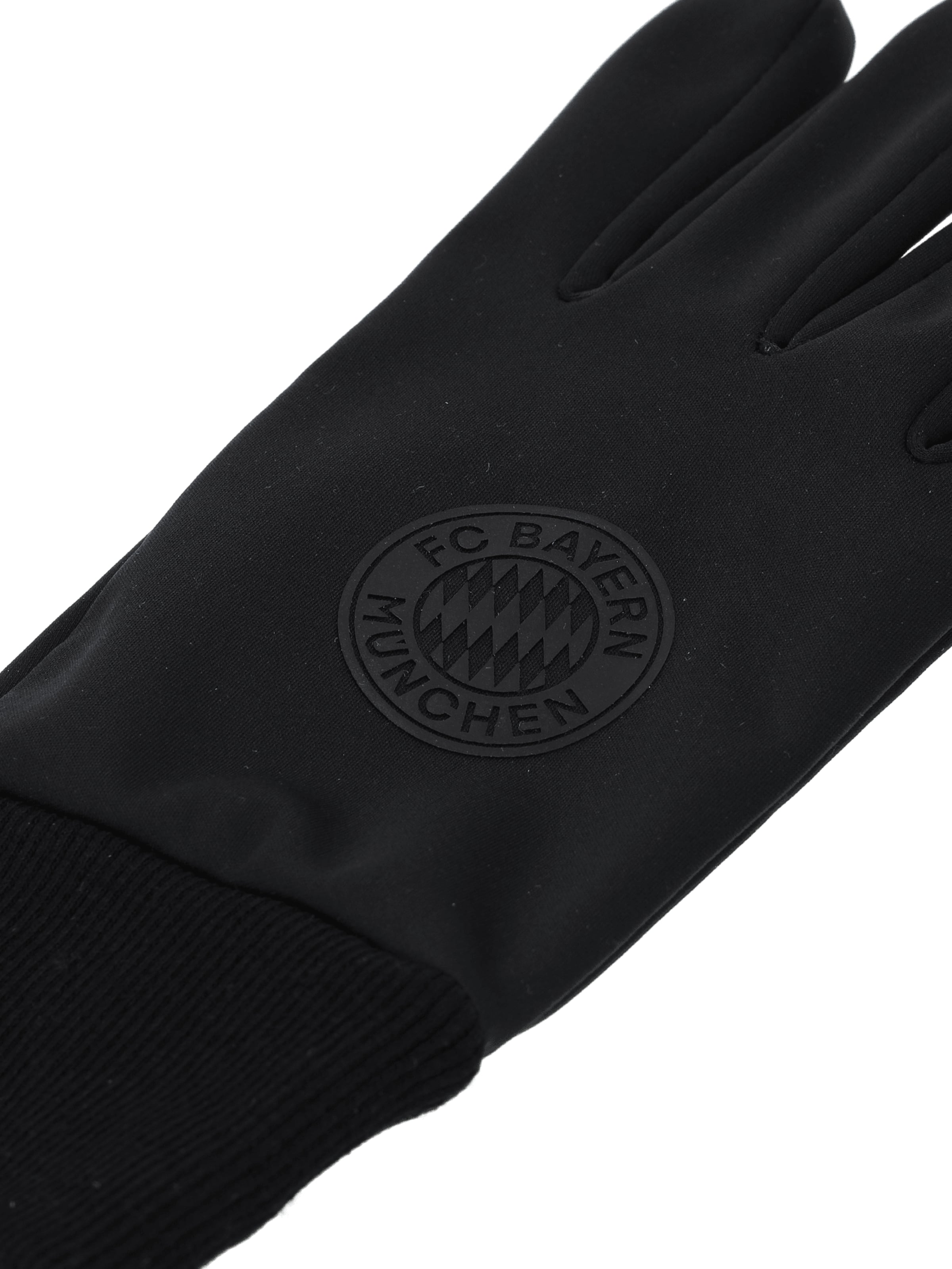 FC BAYERN MÜNCHEN Full Finger Gloves in Black