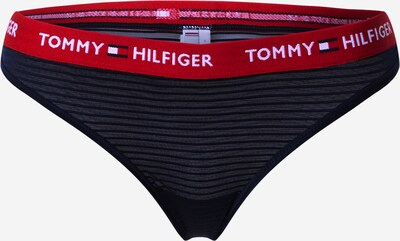 Tommy Hilfiger Underwear String i mørkeblå / rød / hvid, Produktvisning