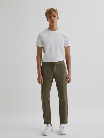 Bertoni Tapered Chino 'Bloch' in Groen