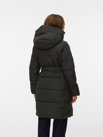 VERO MODA Zimní kabát – zelená