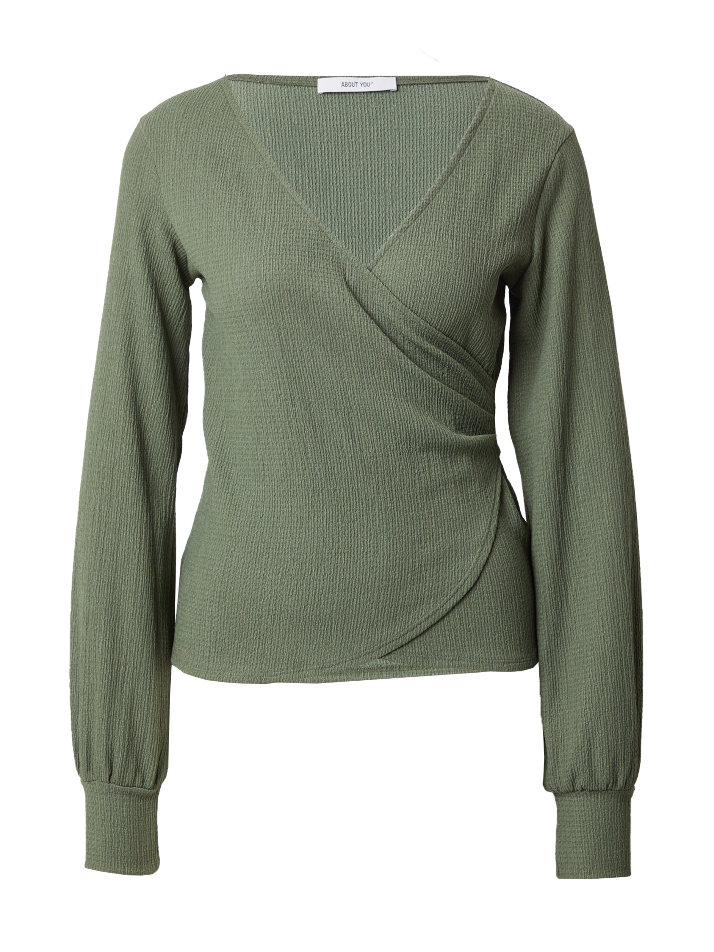 ABOUT YOU Shirt 'Fee' in Green: front