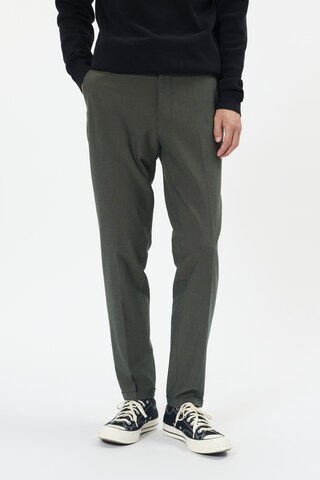 Matinique Slimfit Bukser 'Liam' i grøn: forside