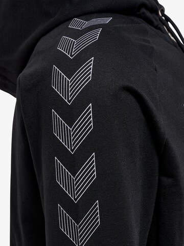 Hummel Athletic Zip-Up Hoodie 'Move' in Black