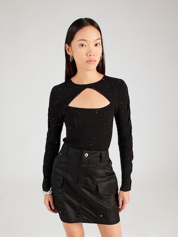 GUESS Sweater 'LAUREL' in Black: front