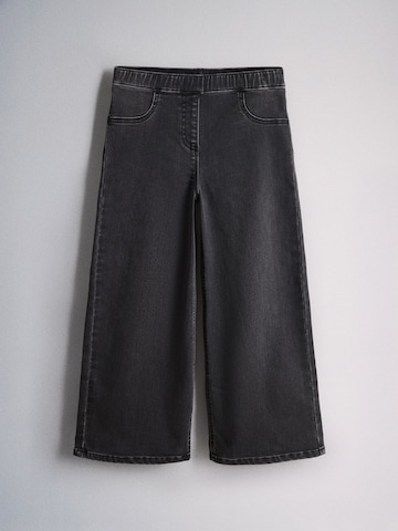 Wide Leg Jean The Set en bleu