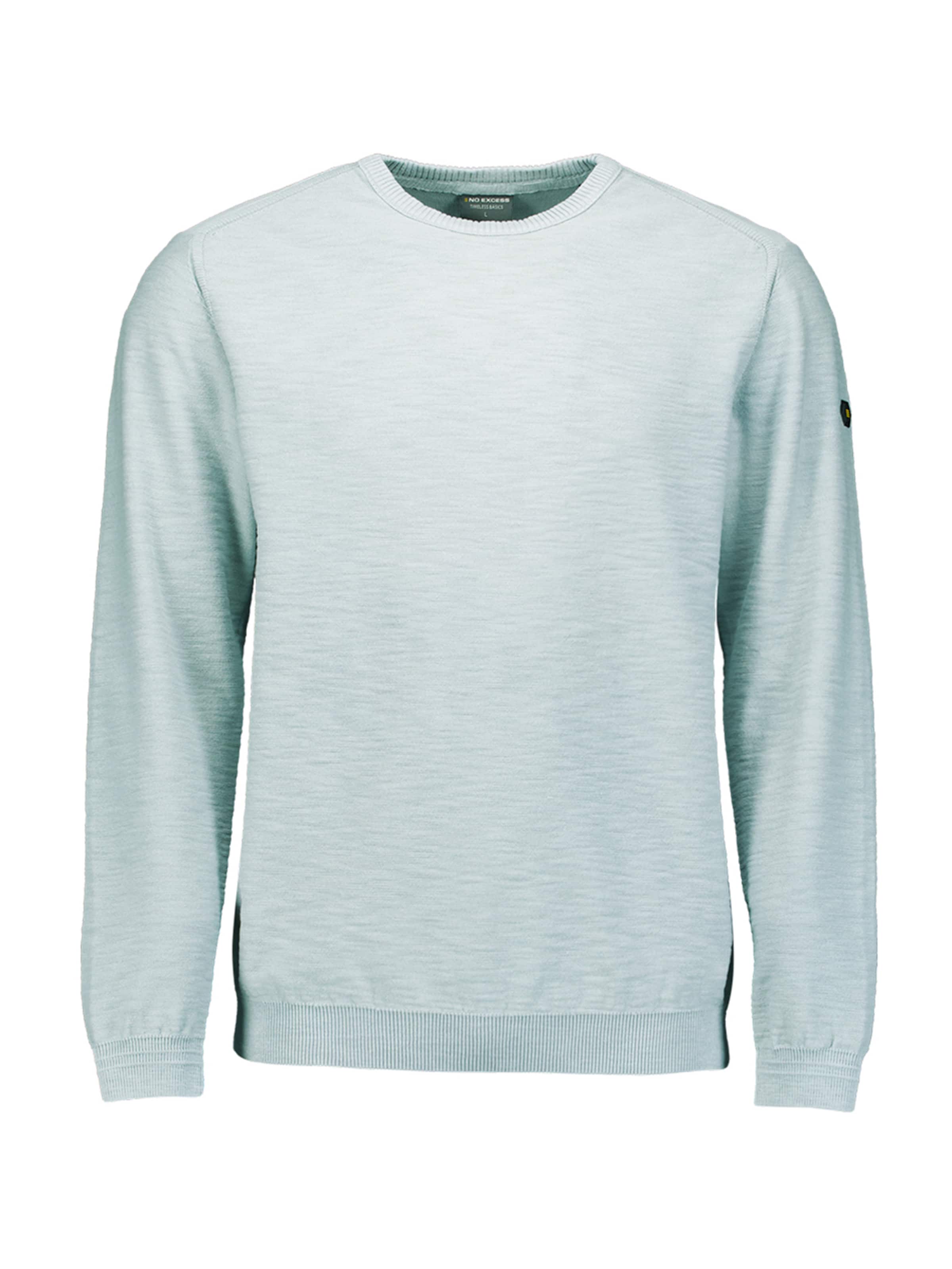 No Excess Пуловер в синьо: отпред