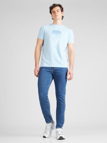 Karl Lagerfeld T-shirt i blå