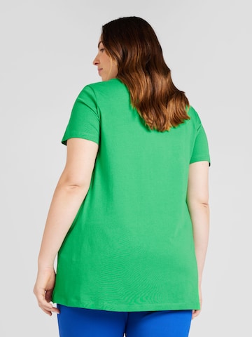 ONLY Carmakoma Skjorte 'Bonnie' i grønn
