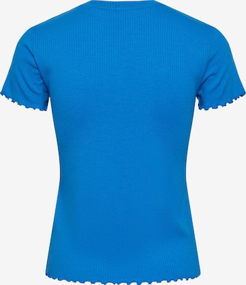 mėlyna PIECES Marškinėliai 'NICCA'
