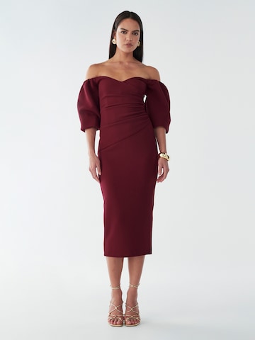 BWLDR Cocktailklänning 'Jessamy' i röd: framsida