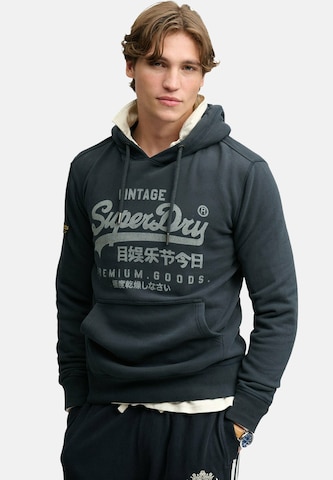 Superdry & Co - Sudadera 'CLASSIC' en azul: frente