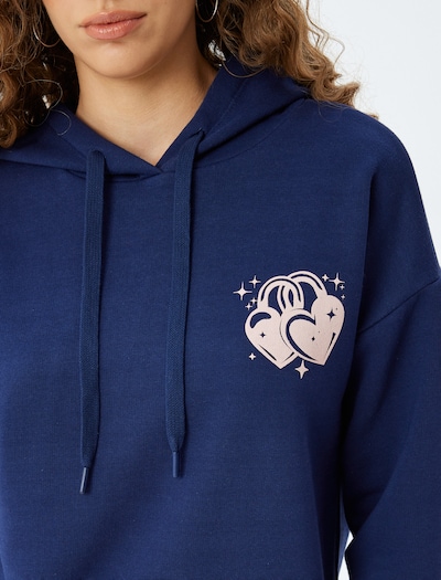 Koton Hoodie in navy / rosa, Produktansicht
