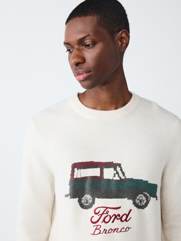 Pullover 'Ford Bronco' di Next in beige