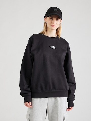 THE NORTH FACE Μπλούζα φούτερ 'ESSENTIAL' σε μαύρο: μπροστά