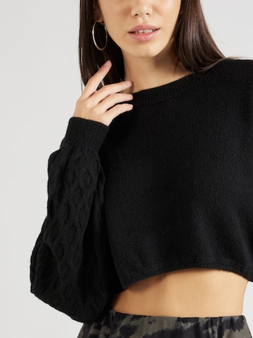 ONLY Sweter 'TIRONA' w kolorze czarny