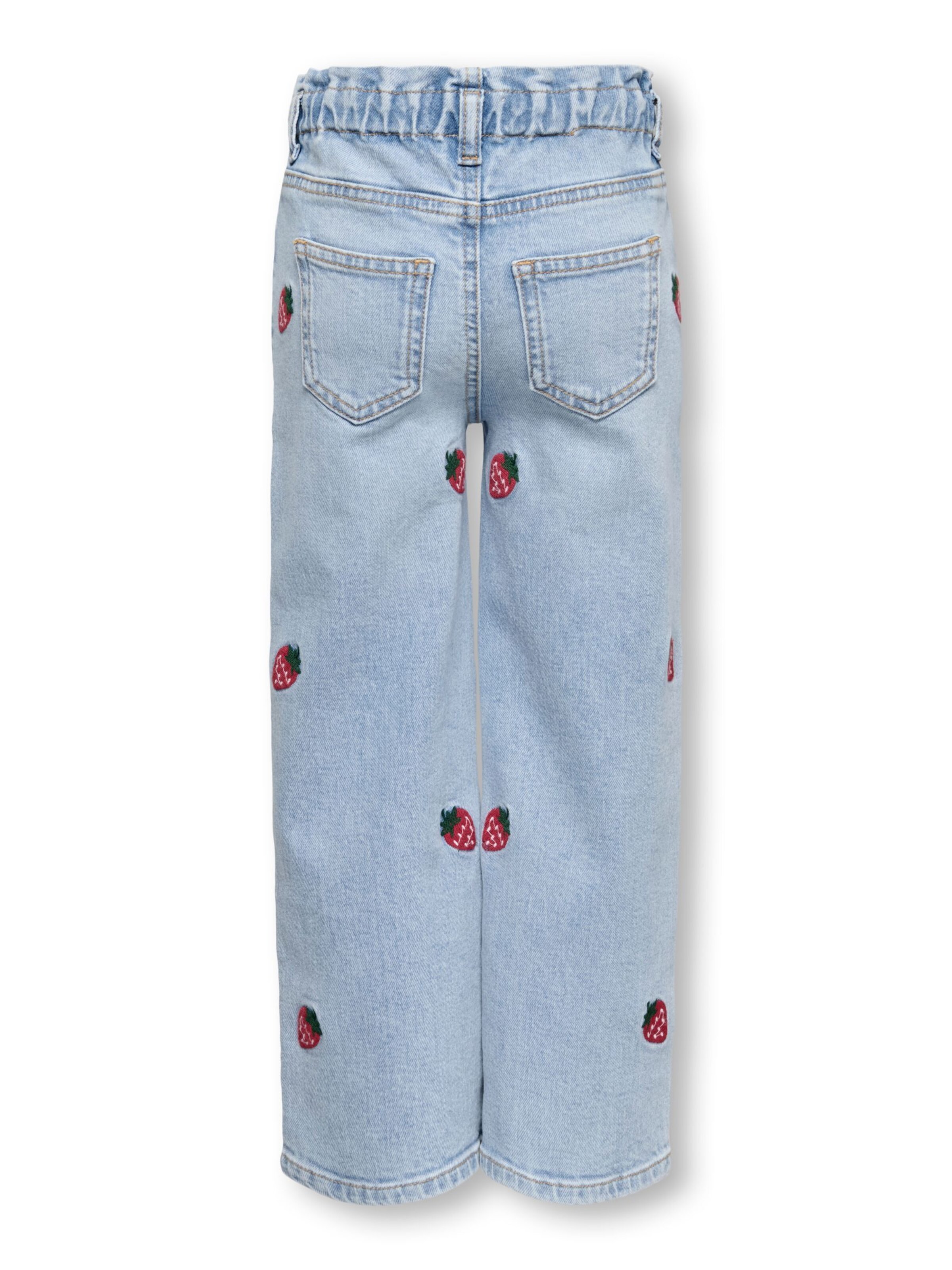 ONLY GIRLS regular Jeans 'KMGLUNA' i blå