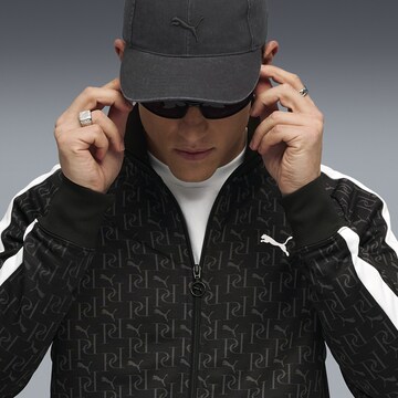 PUMA Trainingsjacke 'T7' in Schwarz