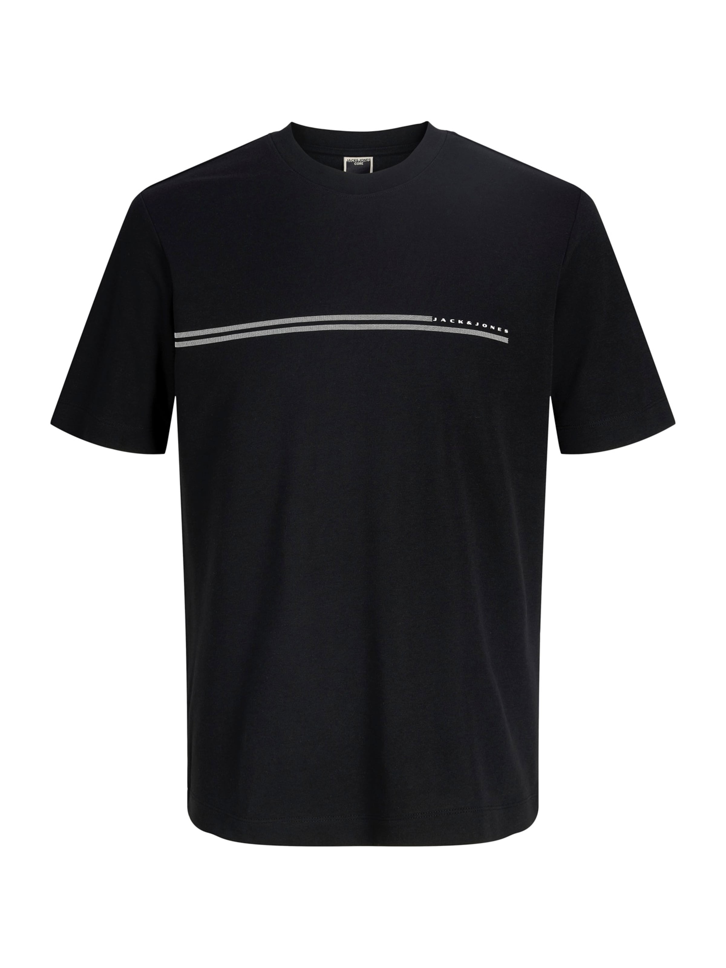 T-Shirt 'JCOFUSION' Jack & Jones Junior en noir : devant