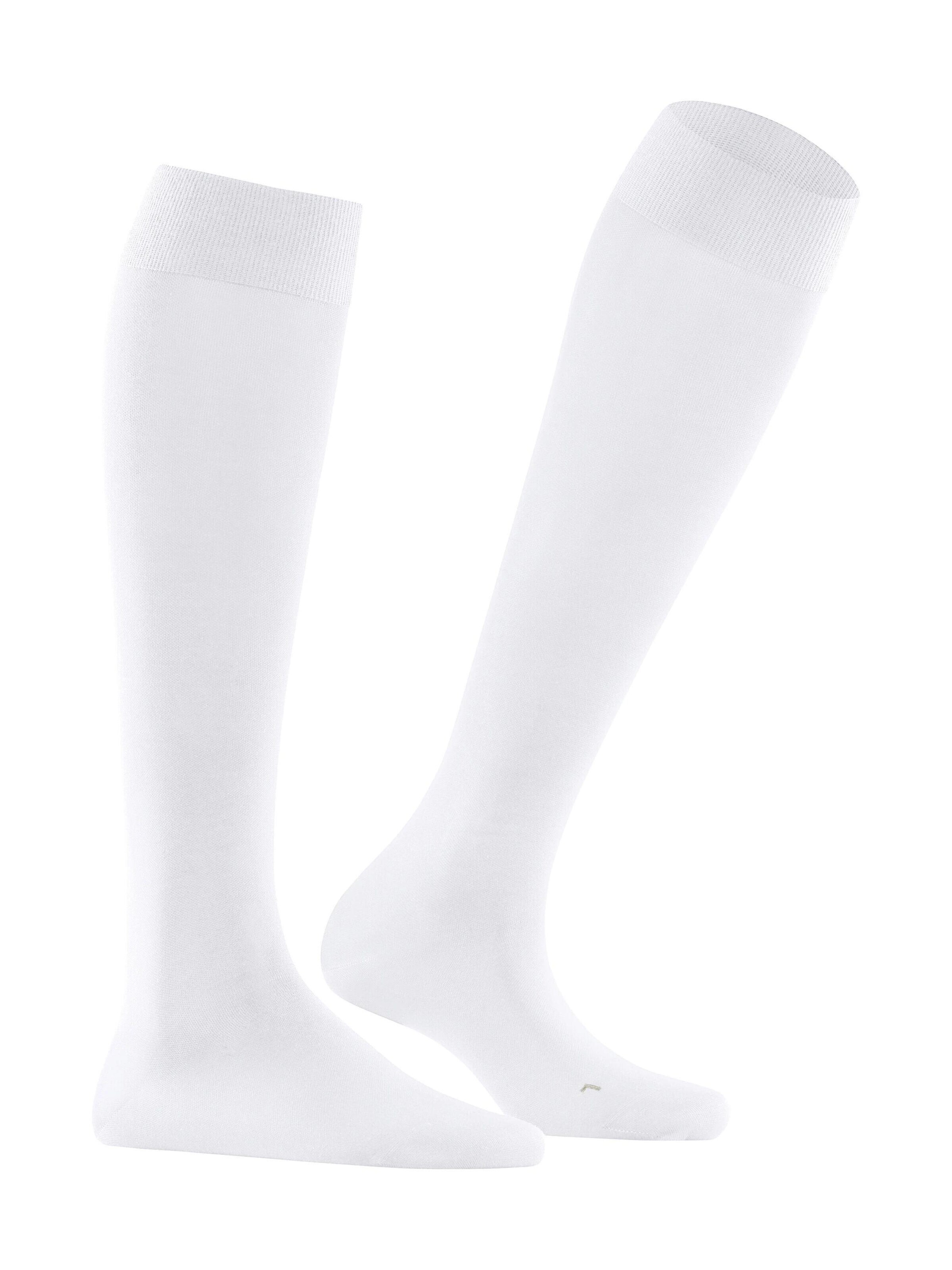 FALKE Overknee Strümpfe 'Vitalizer'‌‌‌‌‌‌‌‌ in Weiß