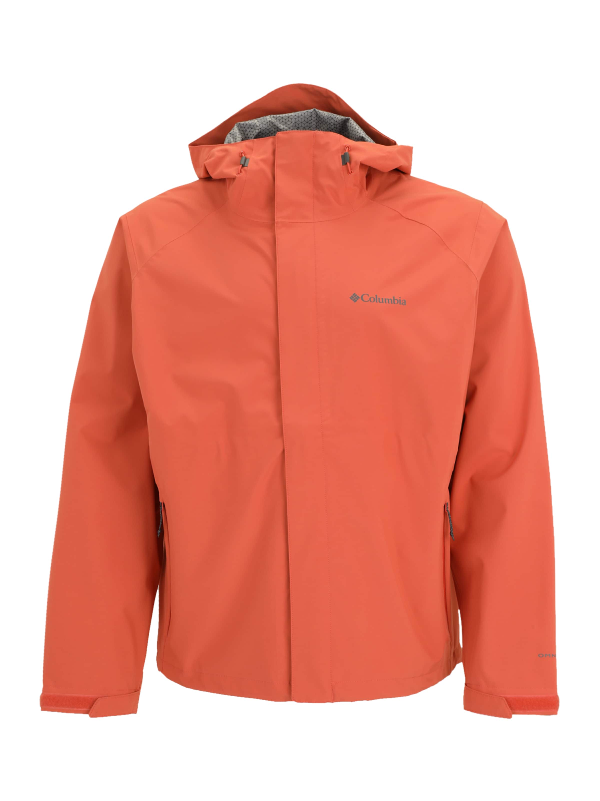 COLUMBIA Funkčná bunda 'Earth Explorer™ II Shell' - Oranžová: predná strana