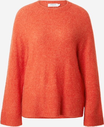 MSCH COPENHAGEN - Pullover 'Ceara Hope' em vermelho: frente