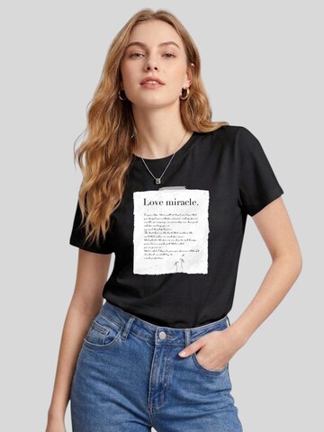 T-shirt LapaPlus en noir : devant