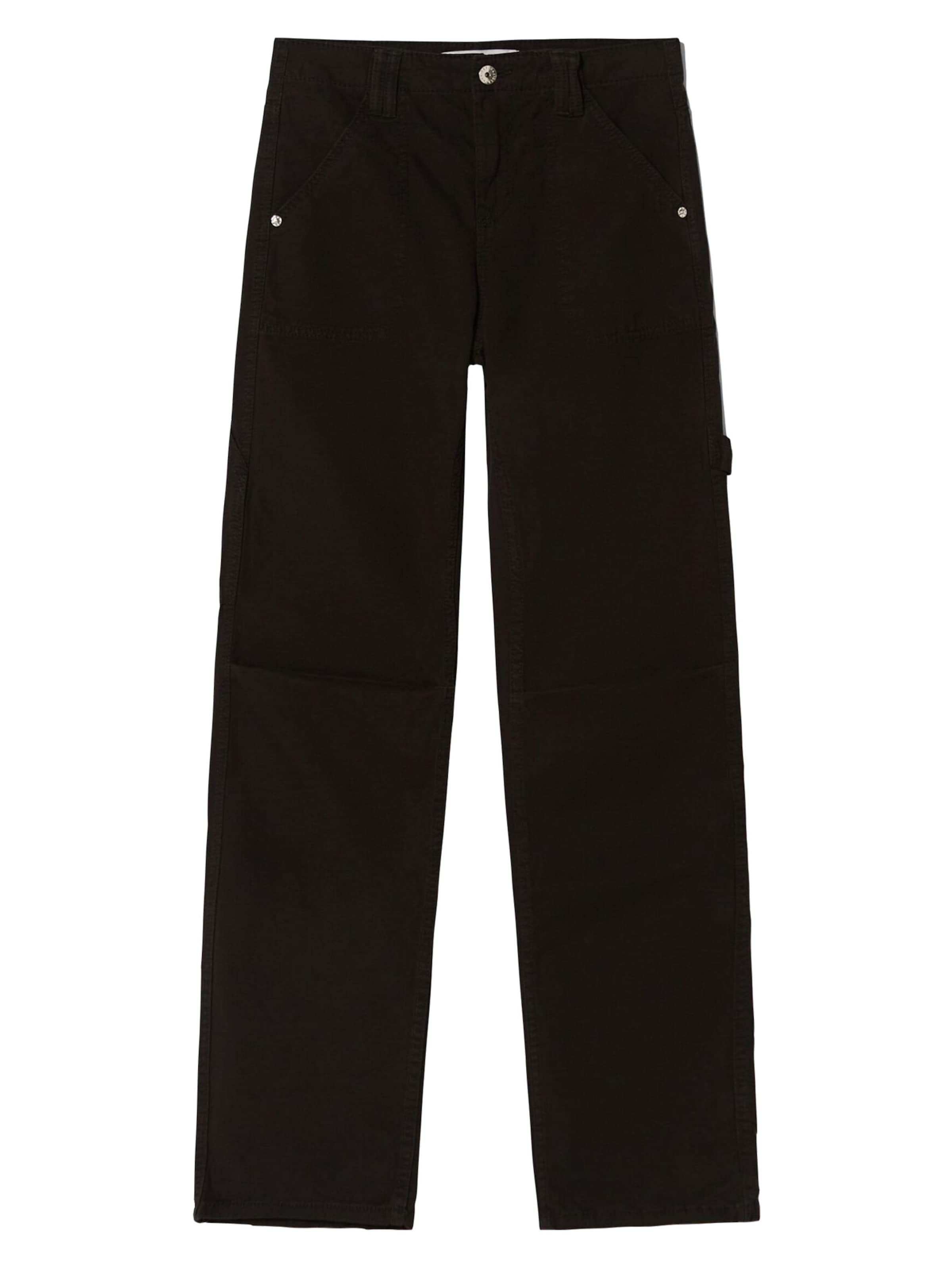 Bershka Nadrág - fekete: elől