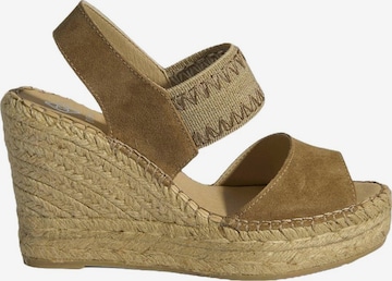 Desa Espadrilles 'Keil-Espadrilles' in Beige: front