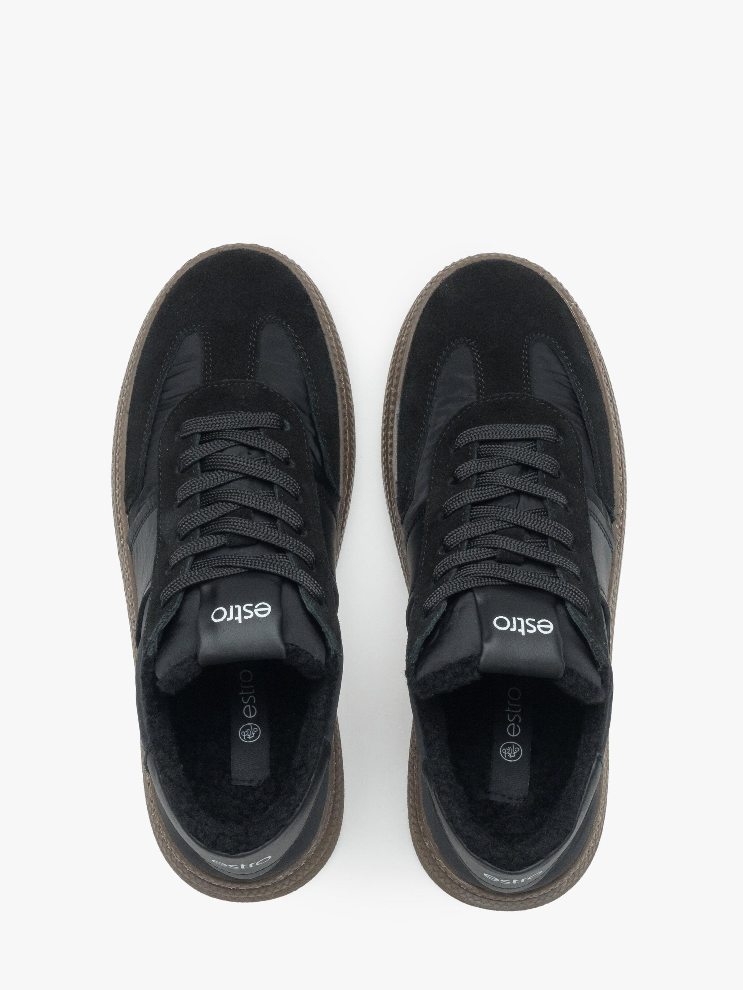 Estro Sneakers laag '09-3299' in Zwart