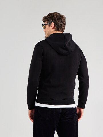 GUESS - Sudadera con cremallera en negro