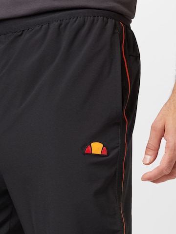 ELLESSE - regular Pantalón deportivo en negro