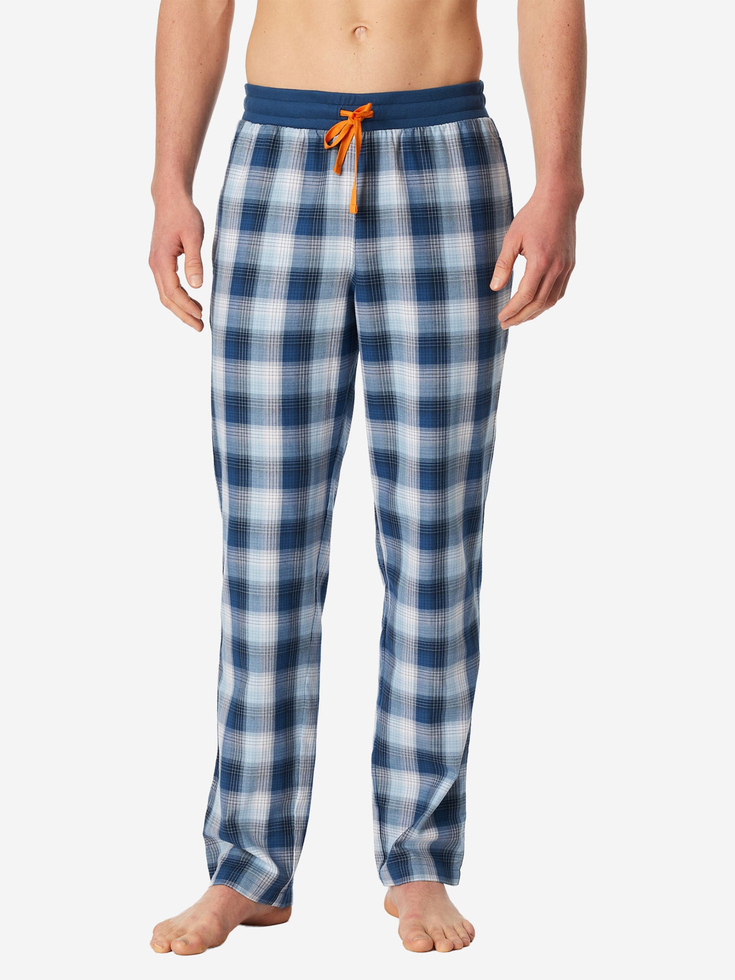 Pantalon de pyjama ' Mix Relax ' SCHIESSER en bleu : devant