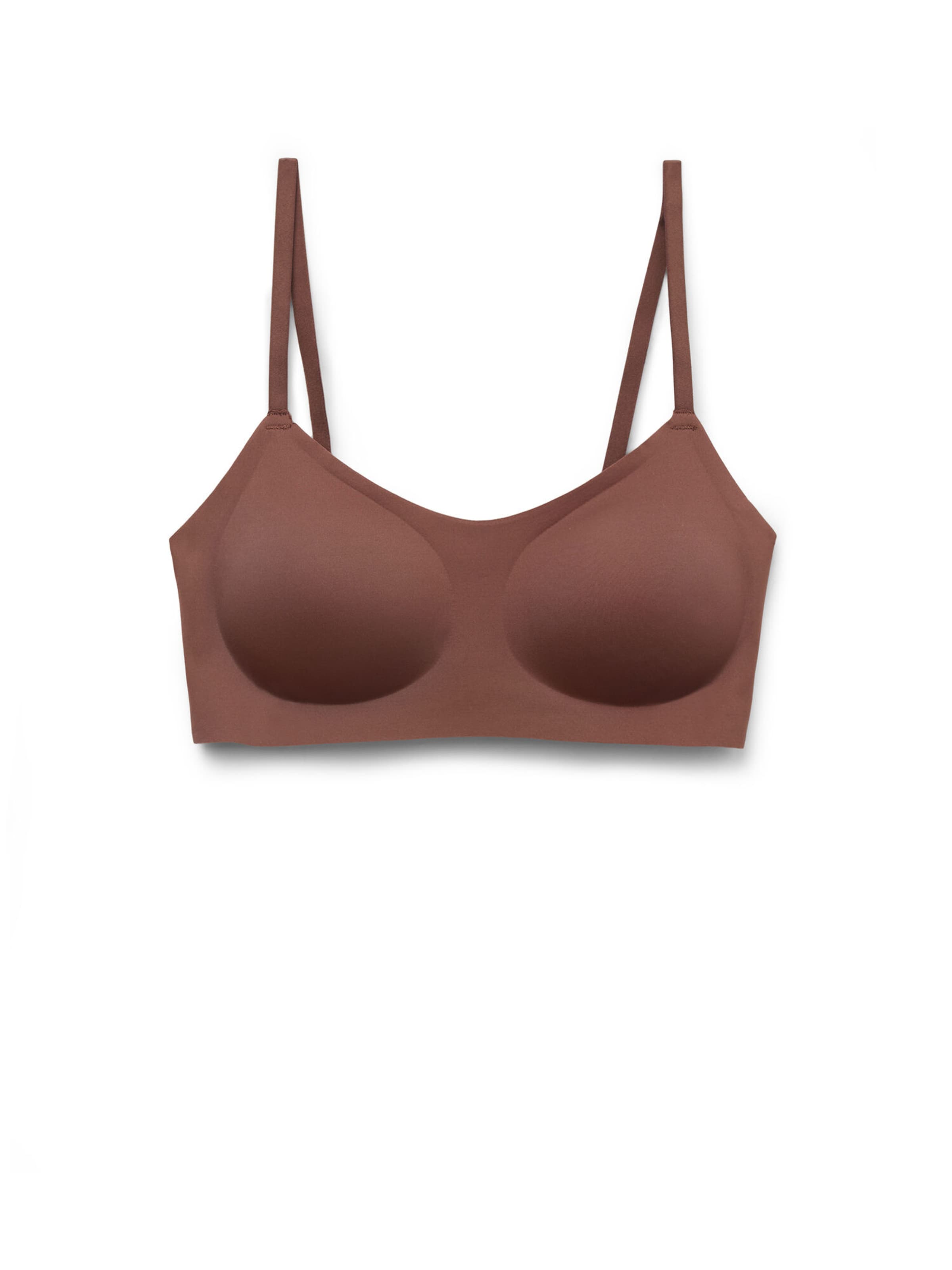 Tezenis Bra 'Natural Lifting Plus' in Brown: front
