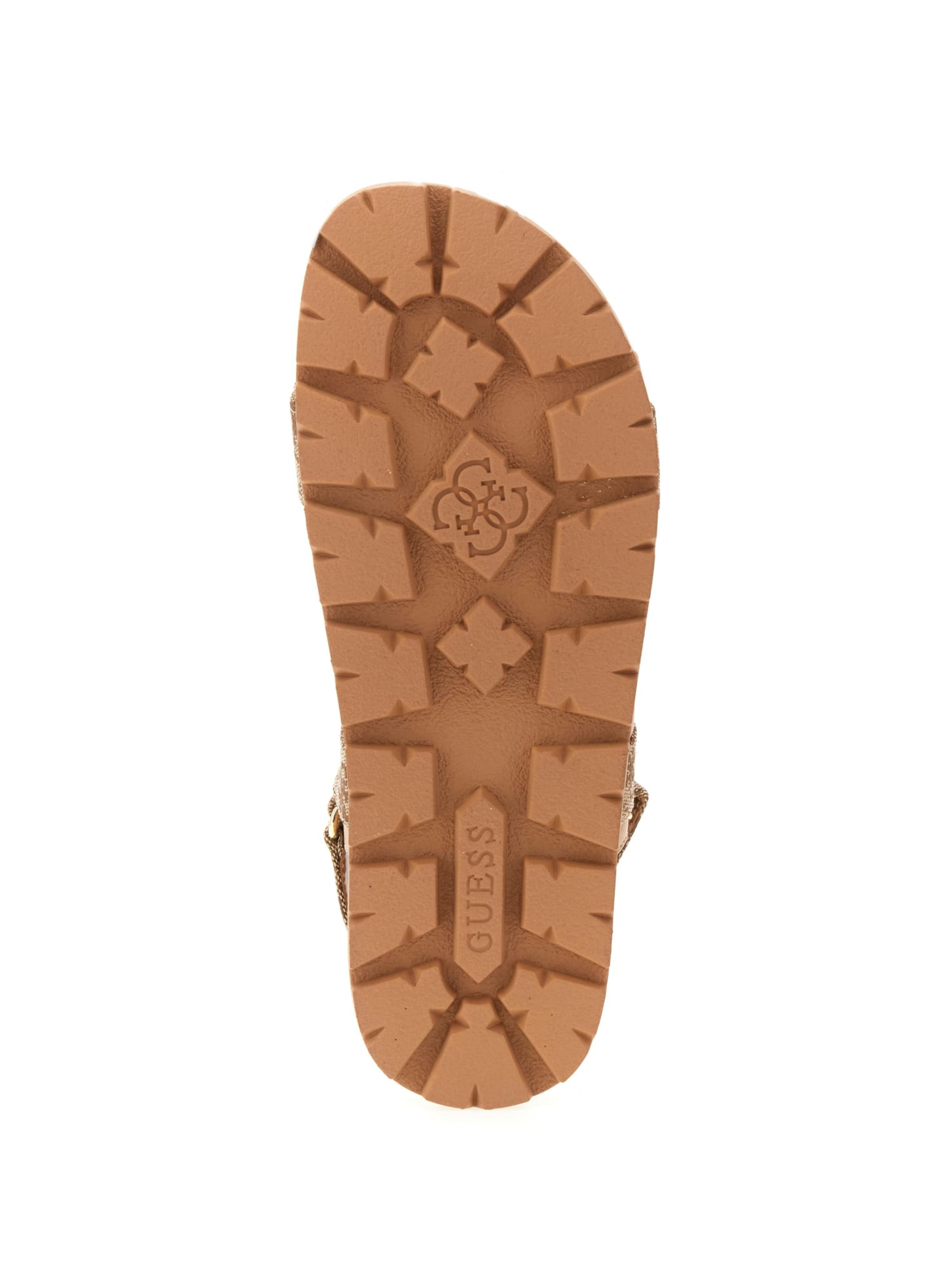 GUESS Босоножки 'FLORIZY2' в Бежевый