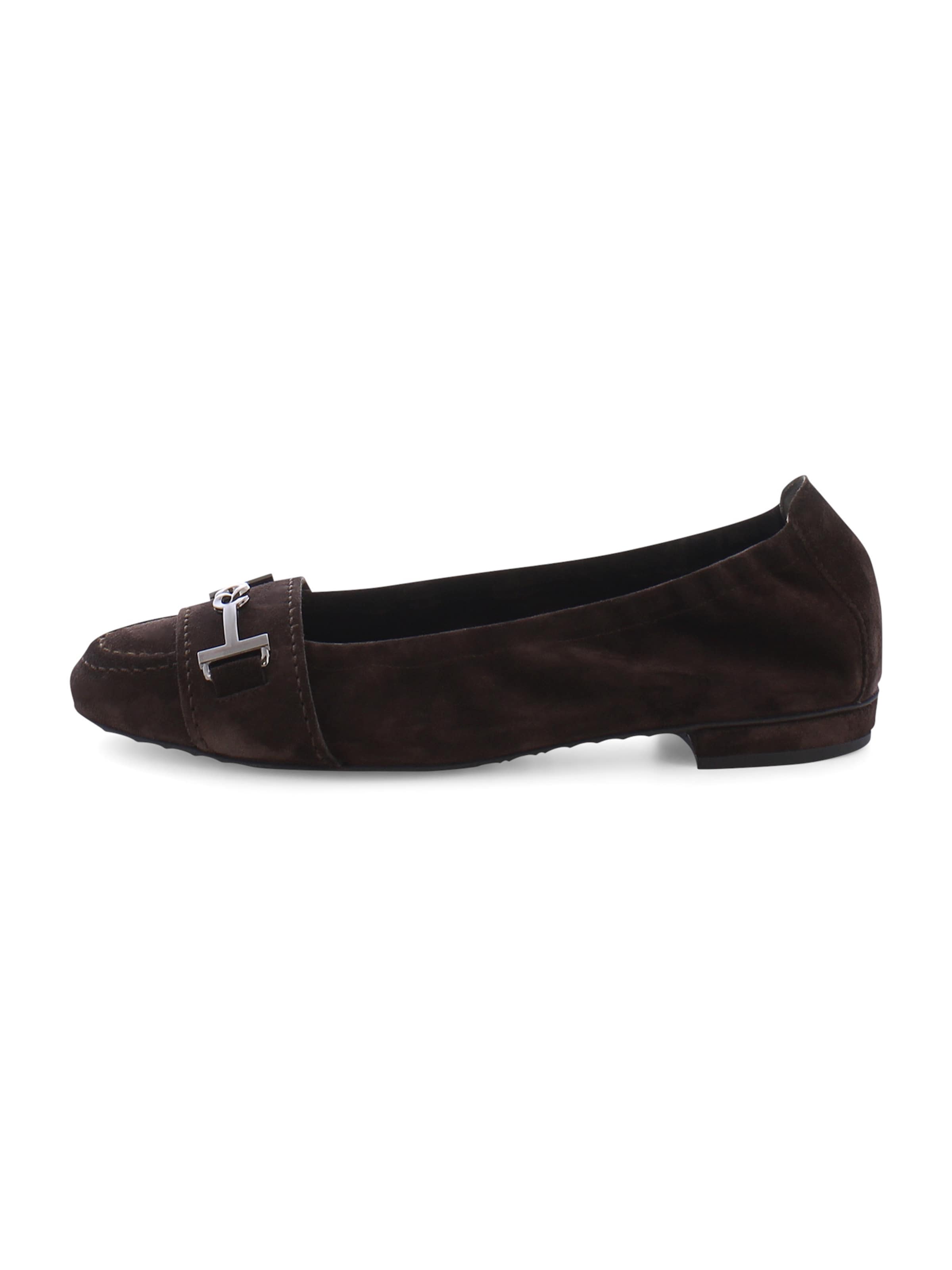 Ballerines 'Malu' Kennel & Schmenger en marron : devant