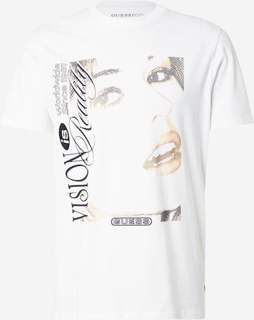 GUESSMajica ' VISION IS REALITY' - bijela boja: prednji dio