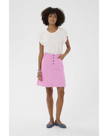 Jupe 'CUbrinnie' CULTURE en rose : devant