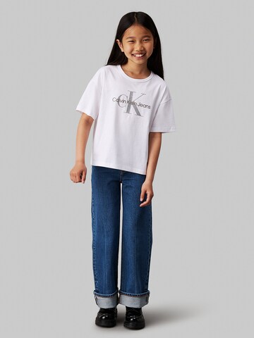 Calvin Klein Jeans Tričko - Biela
