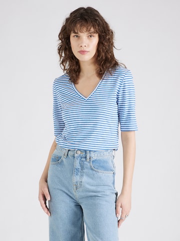 Weekend Max Mara T-shirt 'BRUNATE' i blå: framsida