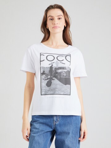 T-shirt EINSTEIN & NEWTON en blanc : devant