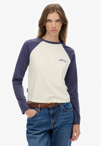 Superdry Shirt 'Essential' in Rood: voorkant